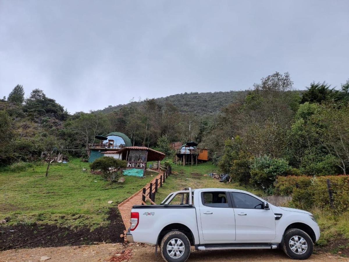 Glamping Sede Campestre Mirador De Pueblo Viejo Hotel Guatavita Exterior photo