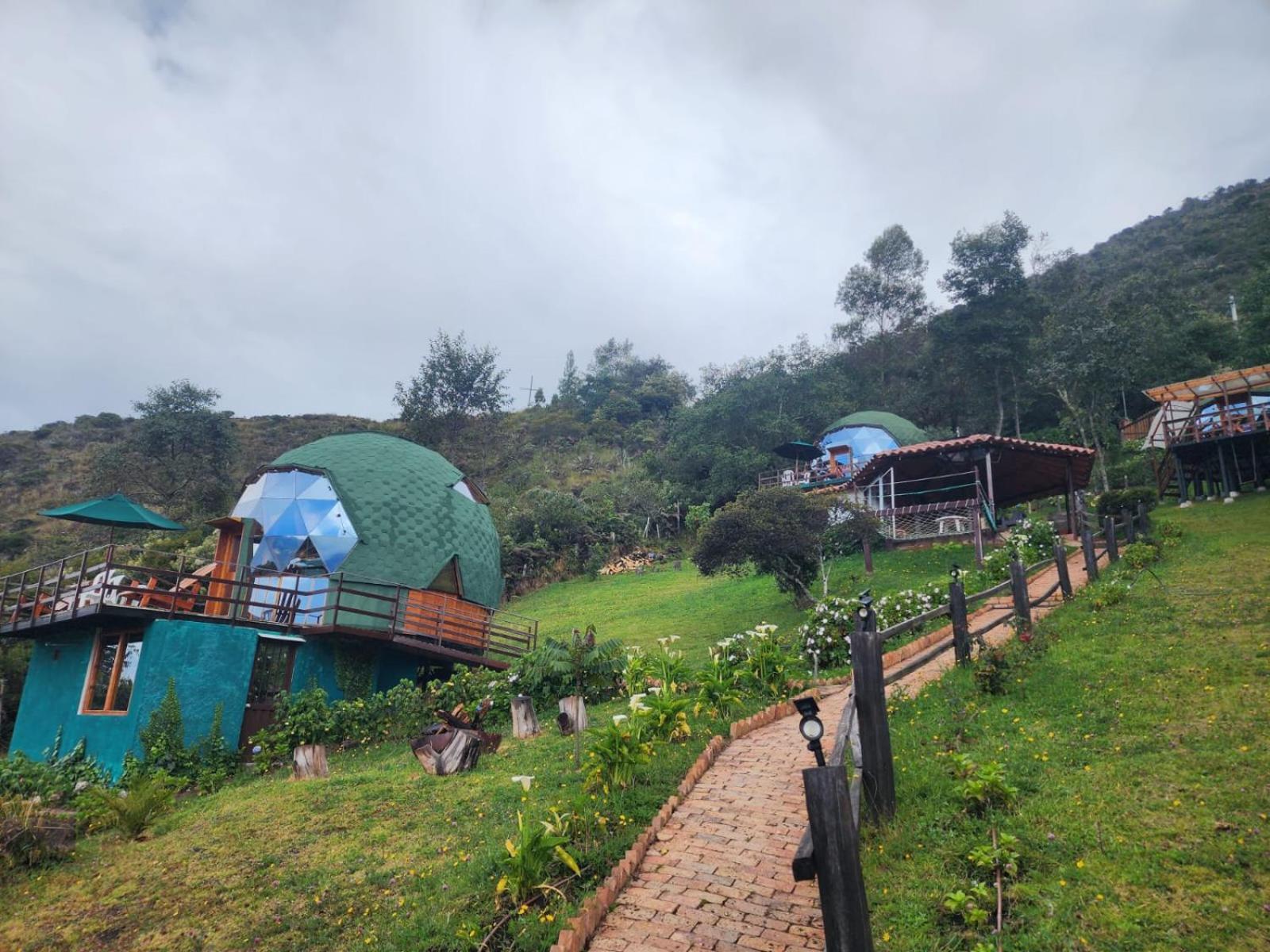 Glamping Sede Campestre Mirador De Pueblo Viejo Hotel Guatavita Exterior photo