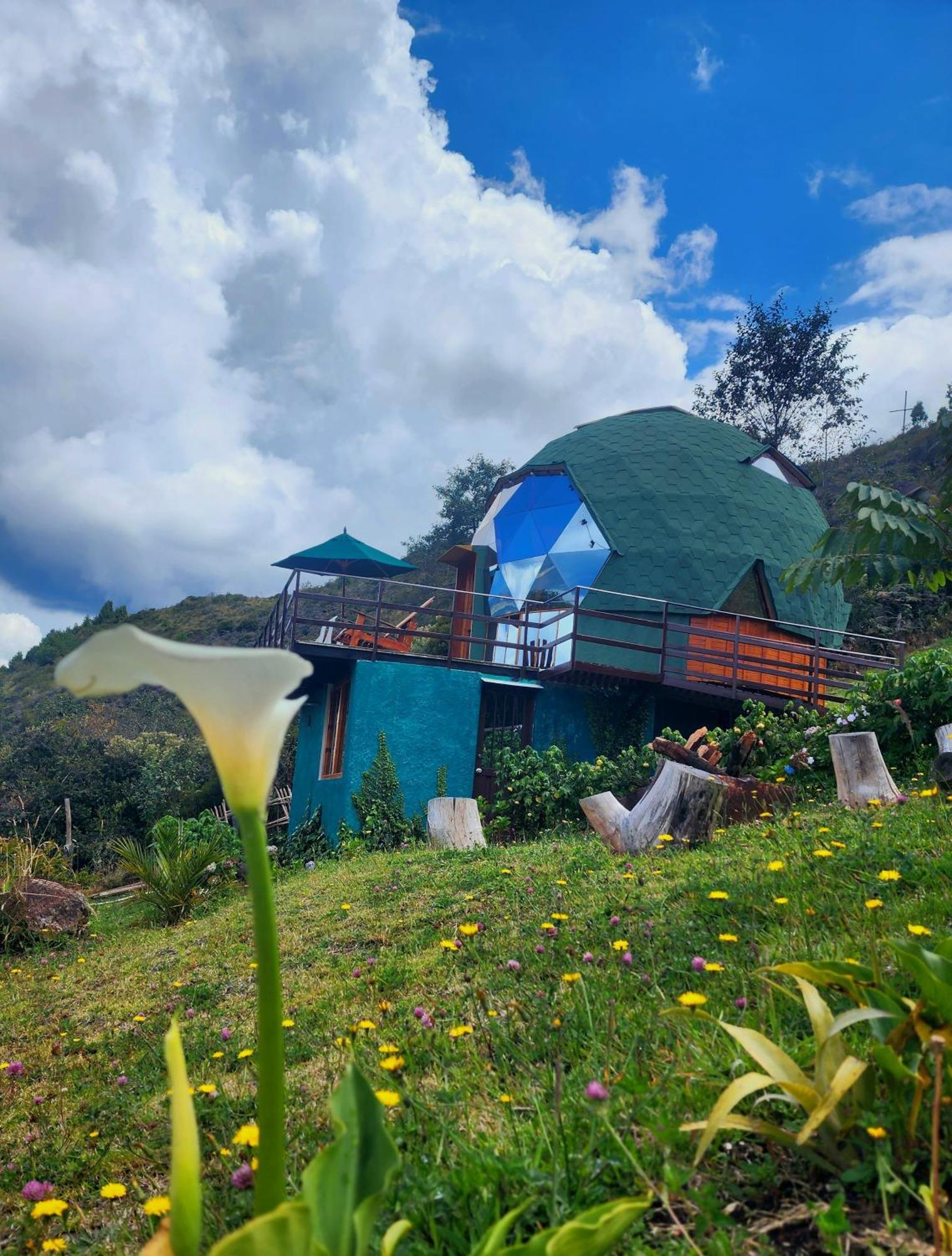 Glamping Sede Campestre Mirador De Pueblo Viejo Hotel Guatavita Exterior photo