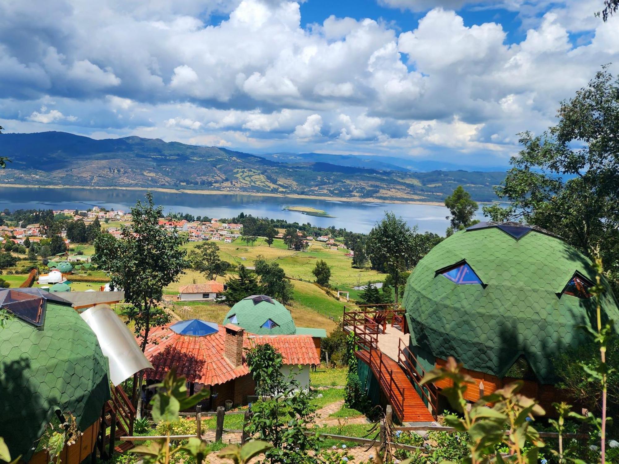 Glamping Sede Campestre Mirador De Pueblo Viejo Hotel Guatavita Exterior photo